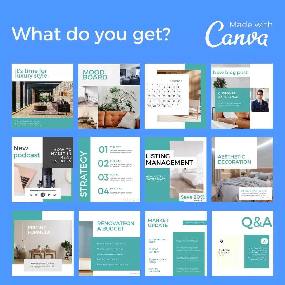 Downloadable Instagram Social Media Manager Template Style #3
