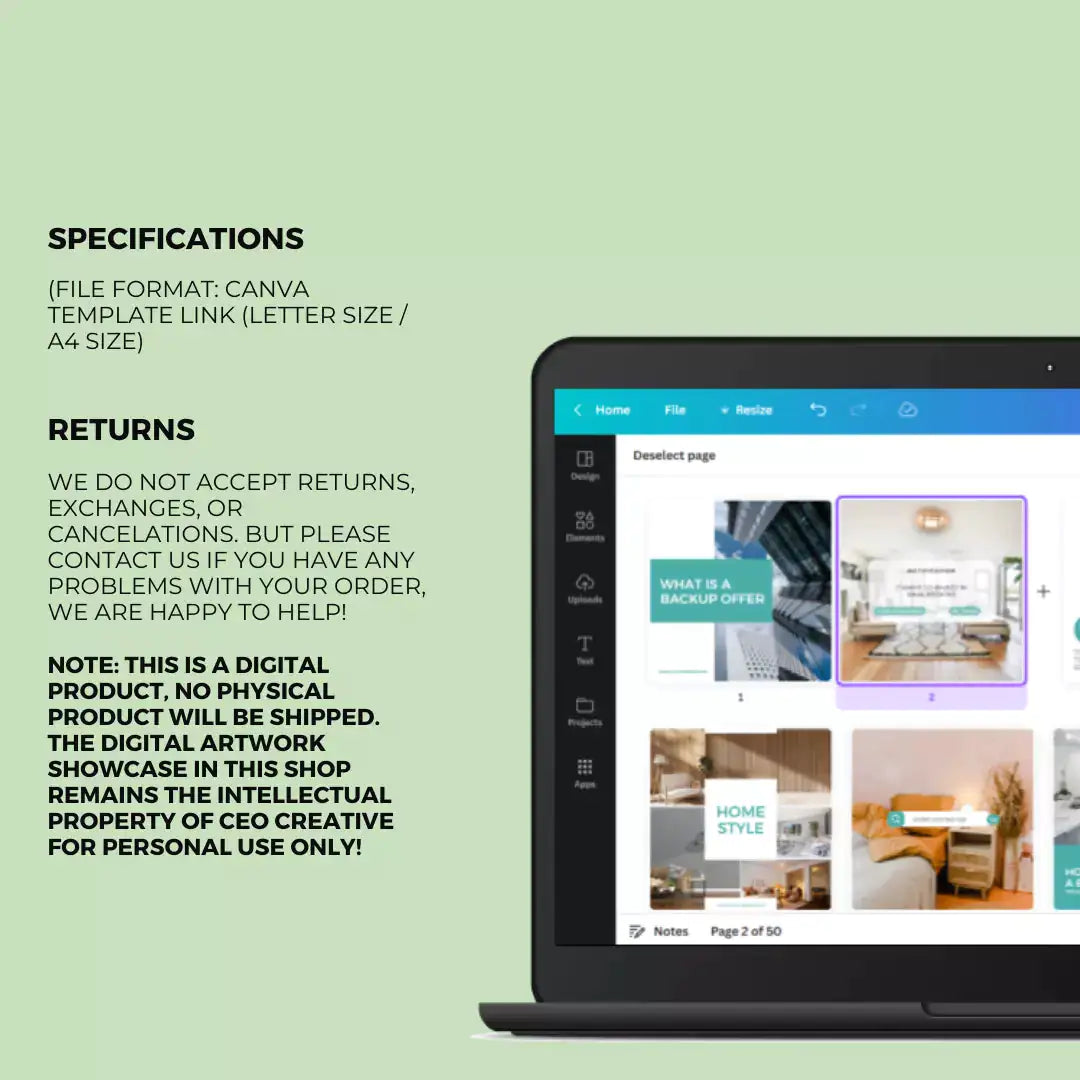Downloadable Instagram Social Media Manager Template Style #3