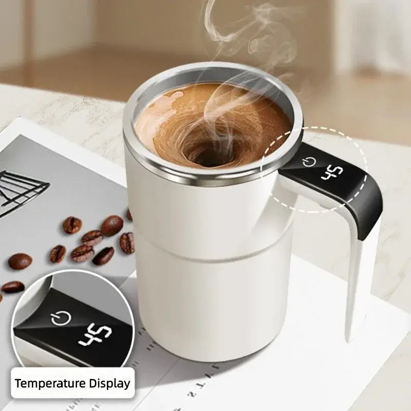 Self-Stirring Electric Coffee Mug